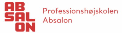 Logo for Professions højskolen Absalon