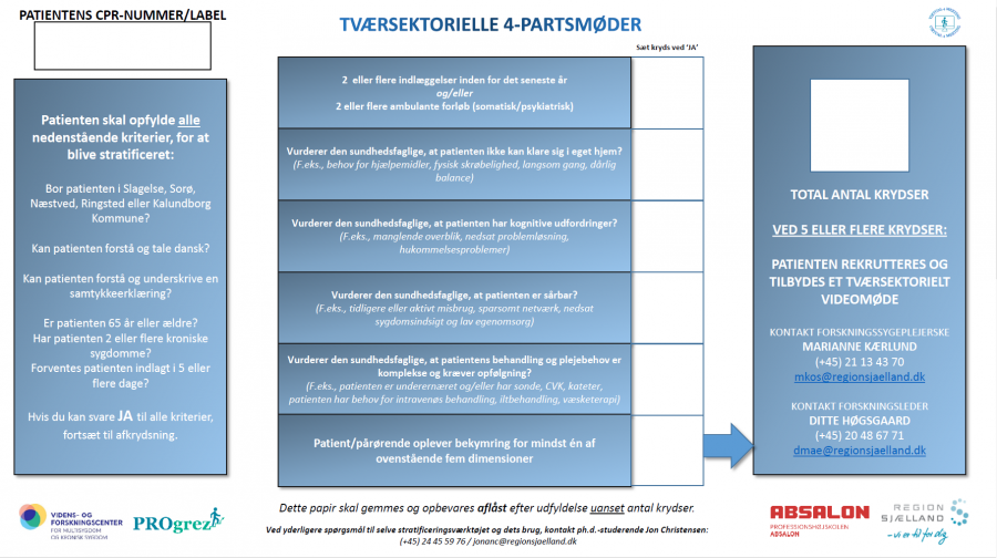 Billede at værktøj til screening af patienter